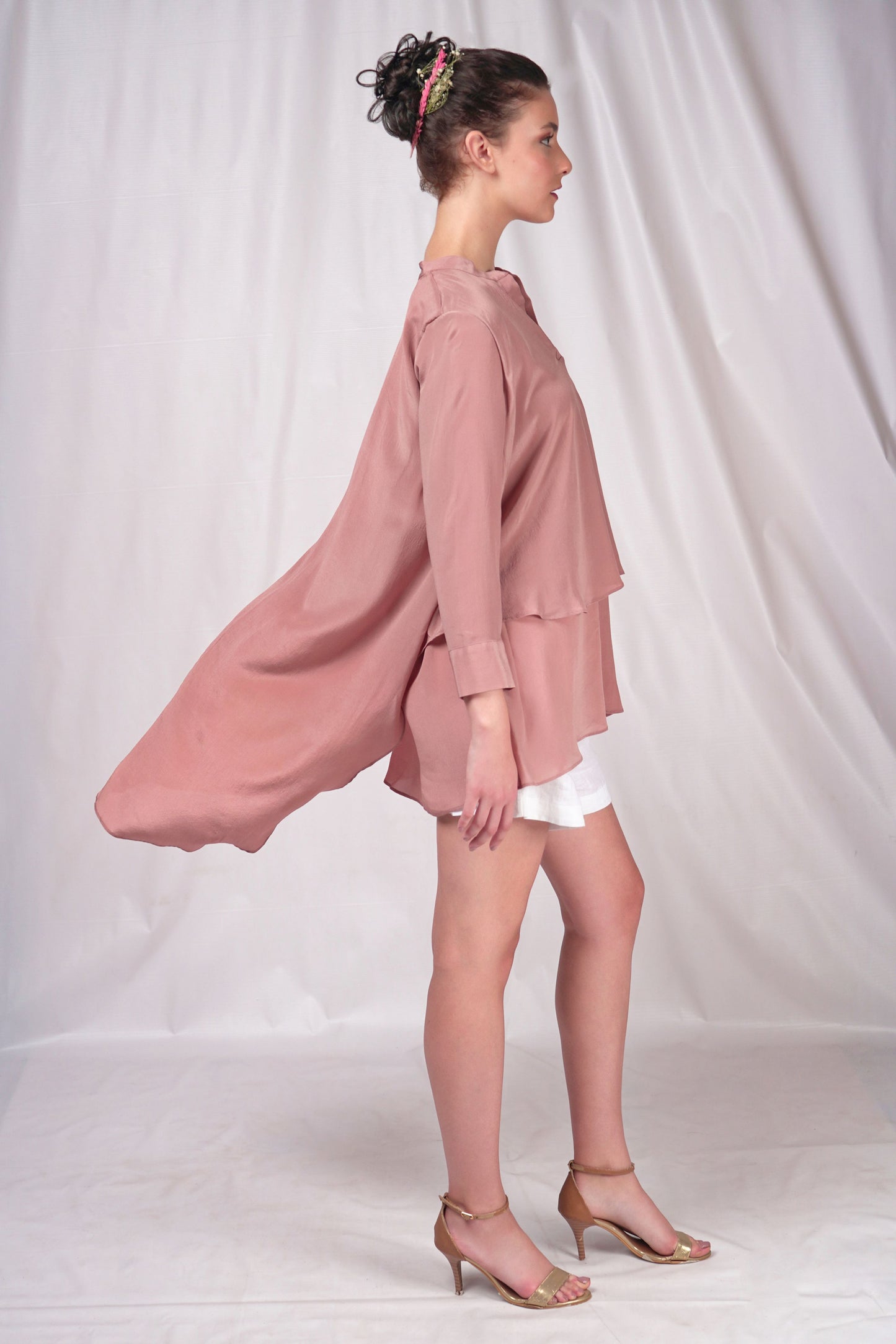 Solid two layered high and low top