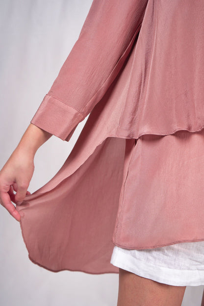 Solid two layered high and low top
