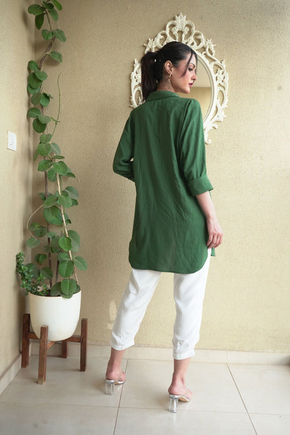 Bianca Bottle Green Set