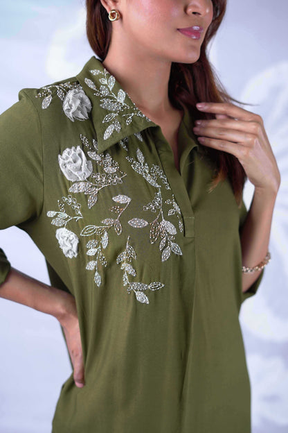 Elira Peridot Dress